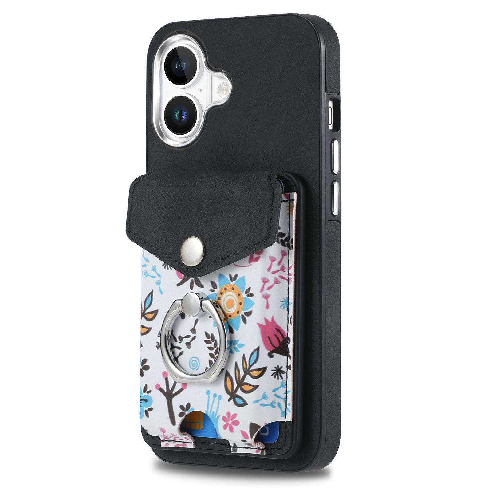 For iPhone 16 Case Compatible with MagSafe Card Bag Leather+TPU Phone Cover Pink
For iPhone 16 Case Compatible with MagSafe Card Bag Leather+TPU Phone Cover Pink