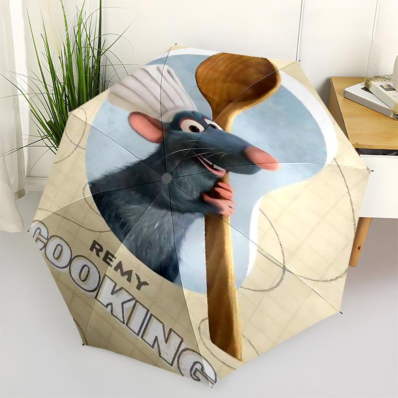 Disney Remy, Cooking Automatic Open/Close Fashion umbrella - Cute Umbrella with Cute Design, Portable 3-Fold Compact Umbrella for Men & Wome
Disney Remy, Cooking Automatic Open/Close Fashion umbrella - Cute Umbrella with Cute Design, Portable 3-Fold Compact Umbrella for Men & Wome