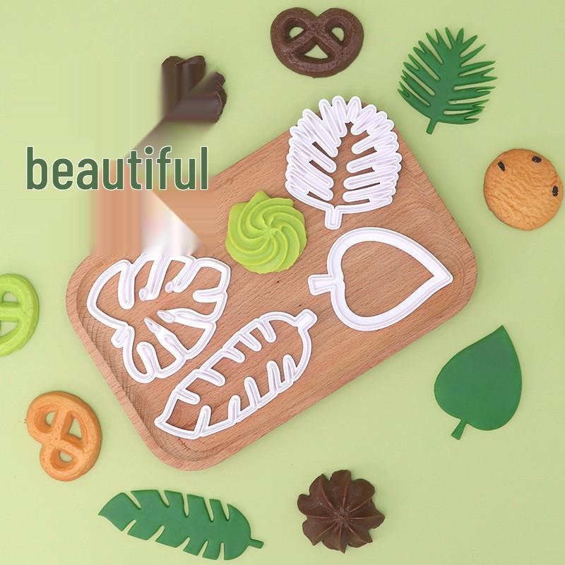 2019 DIY Baking Tool Set: 4pc Tropical Leaf Molds for Household Use
2019 DIY Baking Tool Set: 4pc Tropical Leaf Molds for Household Use