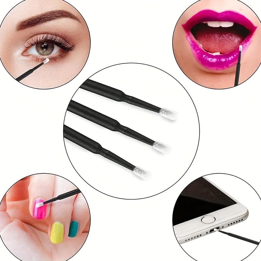 100pcs Micro Brushes for Eyelash Extensions & Makeup - 2.0mm Precision Brush Heads, Fluffy White Bristles, Cosmetic Tools & Accessories чорний
100pcs Micro Brushes for Eyelash Extensions & Makeup - 2.0mm Precision Brush Heads, Fluffy White Bristles, Cosmetic Tools & Accessories чорний