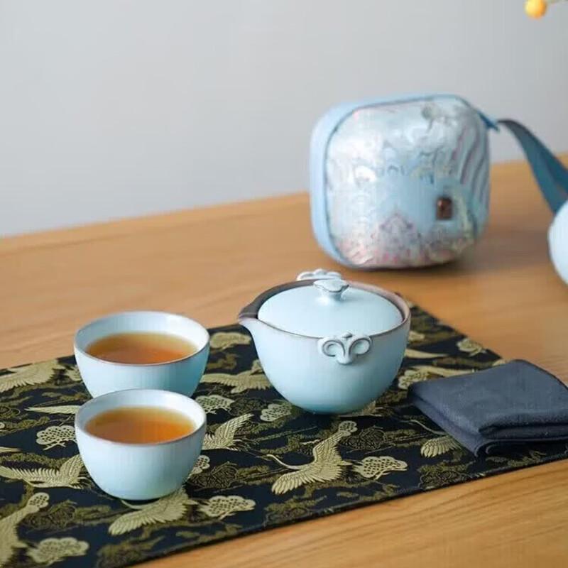 Edenus Portable Ceramic Travel Tea Set (1 Pot, 2 Cups)
Edenus Portable Ceramic Travel Tea Set (1 Pot, 2 Cups)