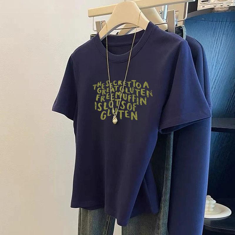 Age-Defying Plus-Size Cotton T-Shirt: Casual Loose-Fit Round Neck Short Sleeve Top XL (112-125 lbs)
Age-Defying Plus-Size Cotton T-Shirt: Casual Loose-Fit Round Neck Short Sleeve Top XL (112-125 lbs)