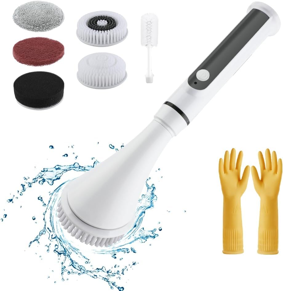 Электрическая чистка чистка ванной комнаты чистка кухни щетка щетка щетка, белый
Электрическая чистка чистка ванной комнаты чистка кухни щетка щетка щетка, белый