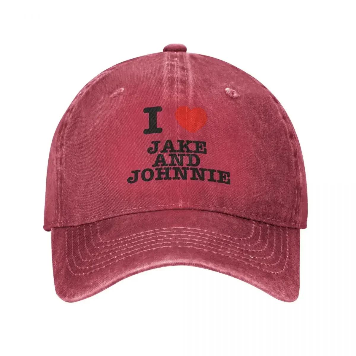 Vintage I Love Jake And Johnnie Baseball Caps for Unisex Women Distressed Denim Washed Sun Cap Outdoor Summer Caps Hat One Size
Vintage I Love Jake And Johnnie Baseball Caps for Unisex Women Distressed Denim Washed Sun Cap Outdoor Summer Caps Hat One Size