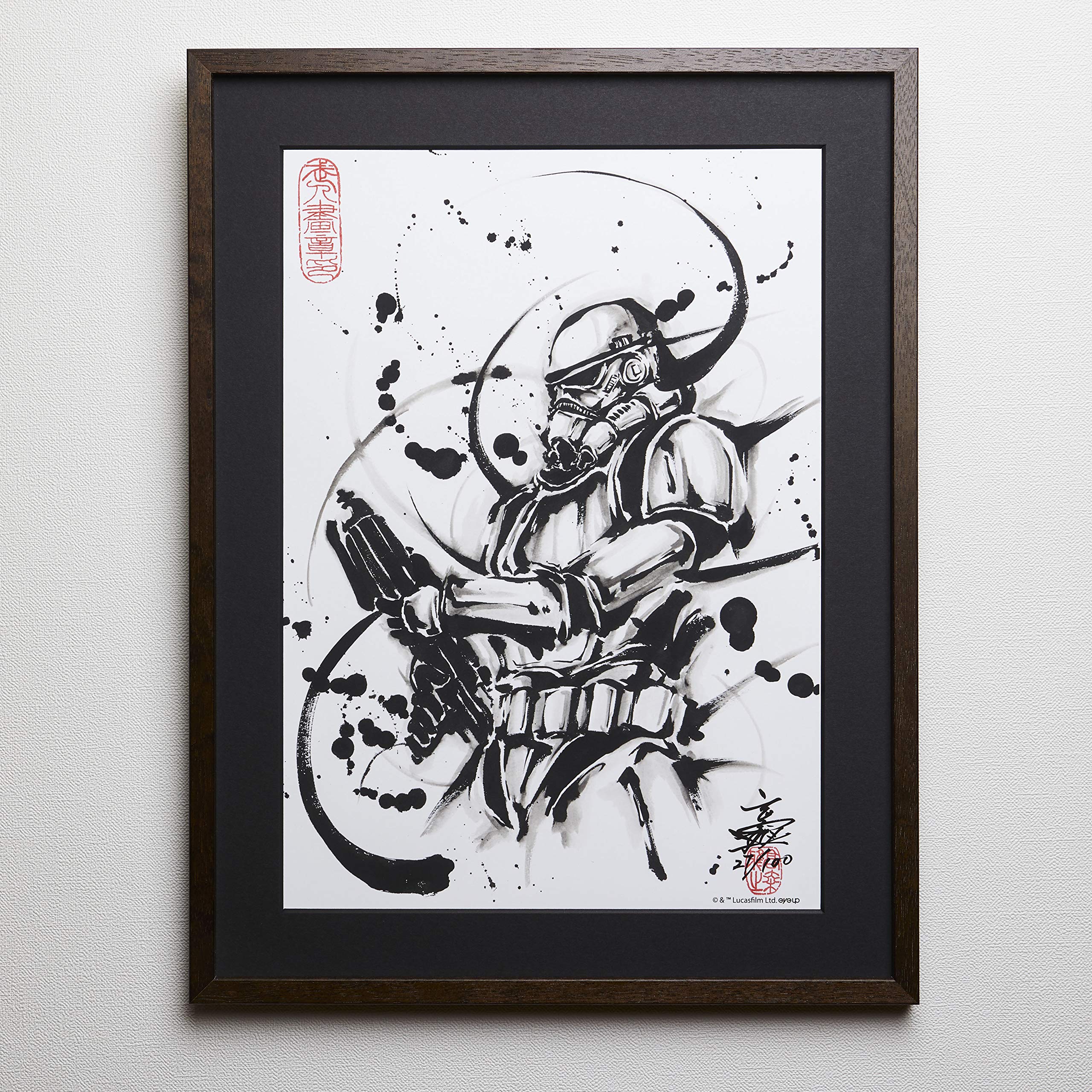 Masayuki Kojo Taketo Print Star Wars Collection Limited to 200 pieces in Japan Autographed Stormtrooper
Masayuki Kojo Taketo Print Star Wars Collection Limited to 200 pieces in Japan Autographed Stormtrooper