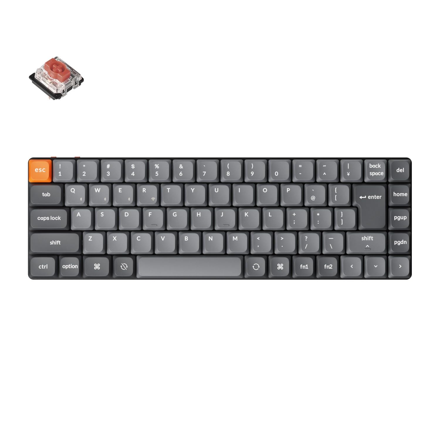 Keychron K7 Max compatible slim wireless custom mechanical JIS white LED Gateron mechanical compatible with and no kana characters printed on silent
Keychron K7 Max compatible slim wireless custom mechanical JIS white LED Gateron mechanical compatible with and no kana characters printed on silent