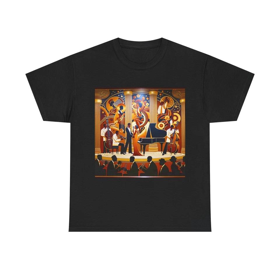 Unisex Adult T Shirt Harlem Renaissance Jazz Club Mural XL
Unisex Adult T Shirt Harlem Renaissance Jazz Club Mural XL
