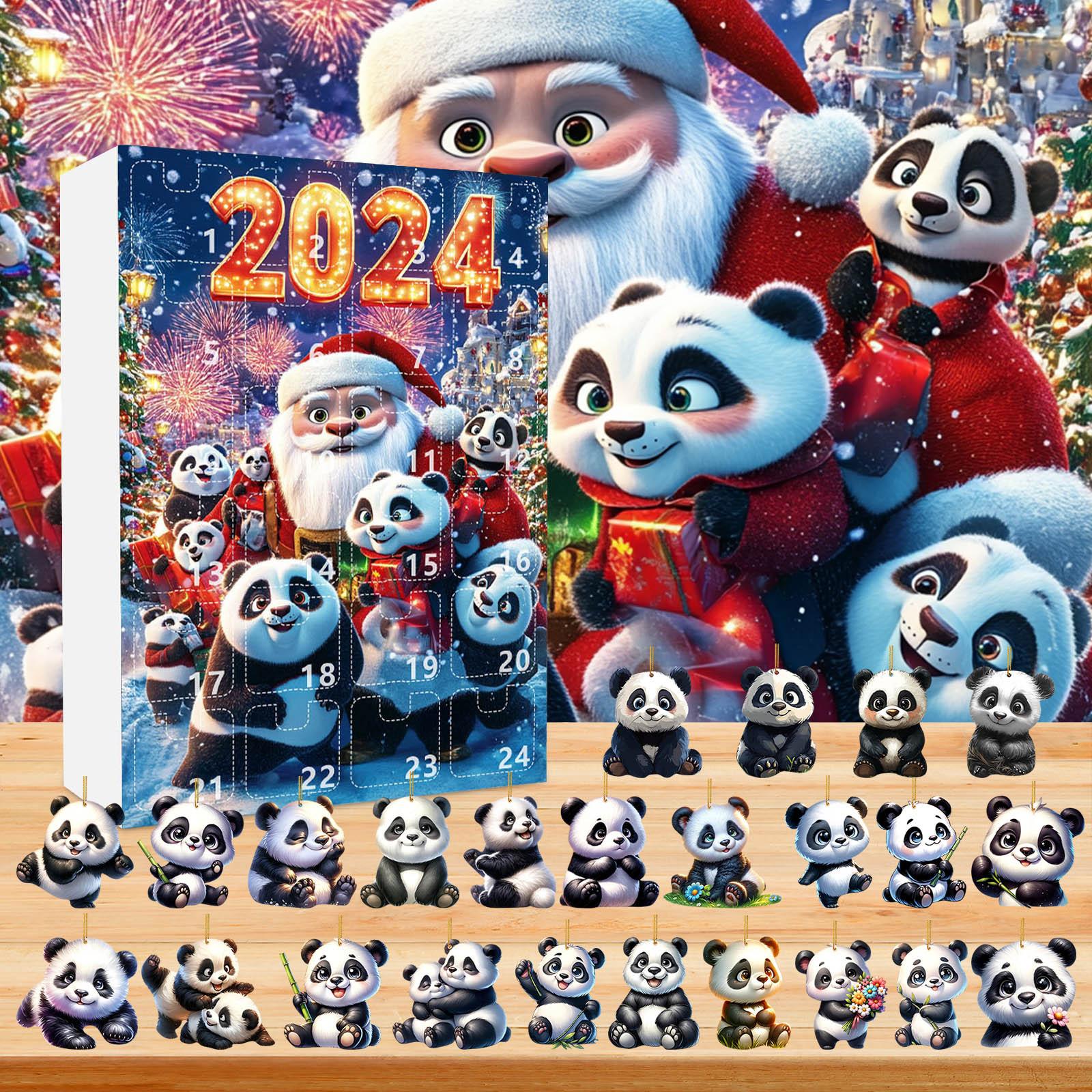 Календарь обратного отсчета до Рождества включает в себя 24 симпатичных подарочных коробки с акриловыми подвесками для семьи и друзей во время фестиваля One Size
Календарь обратного отсчета до Рождества включает в себя 24 симпатичных подарочных коробки с акриловыми подвесками для семьи и друзей во время фестиваля One Size