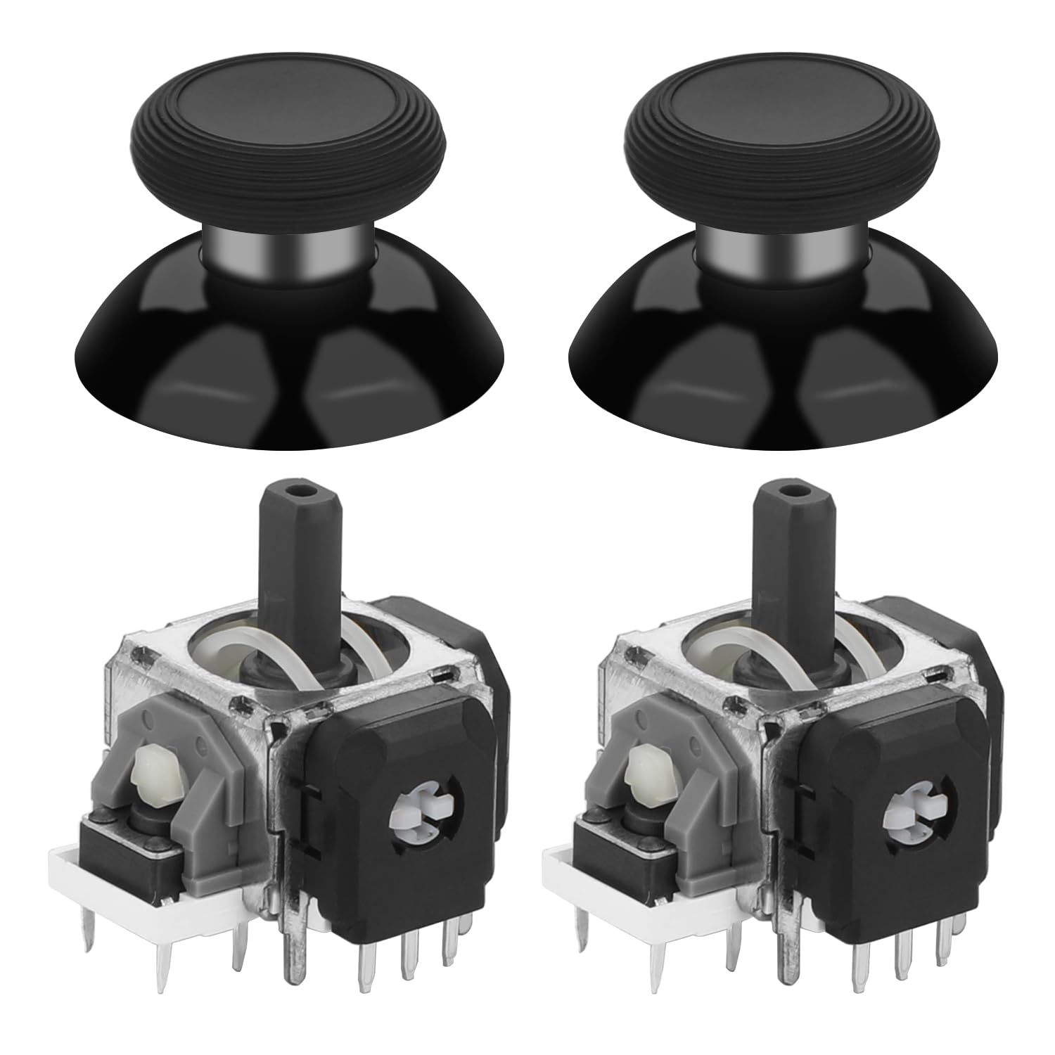Iesooy for GuliKit TMR Electromagnetic Stick Replacement Repair Kit for P5 Xbox P4 Switch Pro Controller Black Switch Anti-Drift Dual-sense, Series,
Iesooy for GuliKit TMR Electromagnetic Stick Replacement Repair Kit for P5 Xbox P4 Switch Pro Controller Black Switch Anti-Drift Dual-sense, Series,