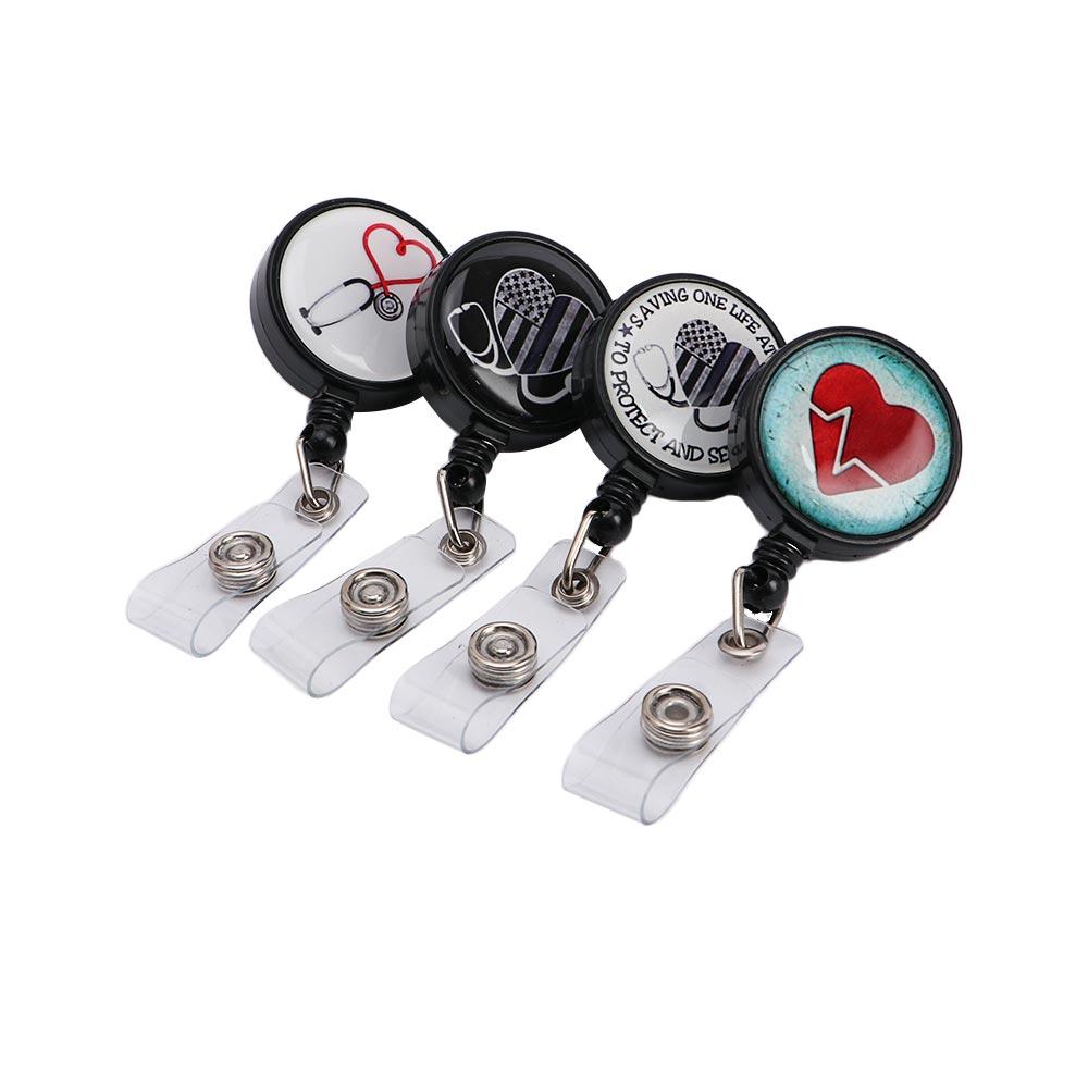 Badge Holder Clip Name Tag Holder ID Card Key Chain Retractable Badge ID Badge Holder Nurse Doctor C
Badge Holder Clip Name Tag Holder ID Card Key Chain Retractable Badge ID Badge Holder Nurse Doctor C
