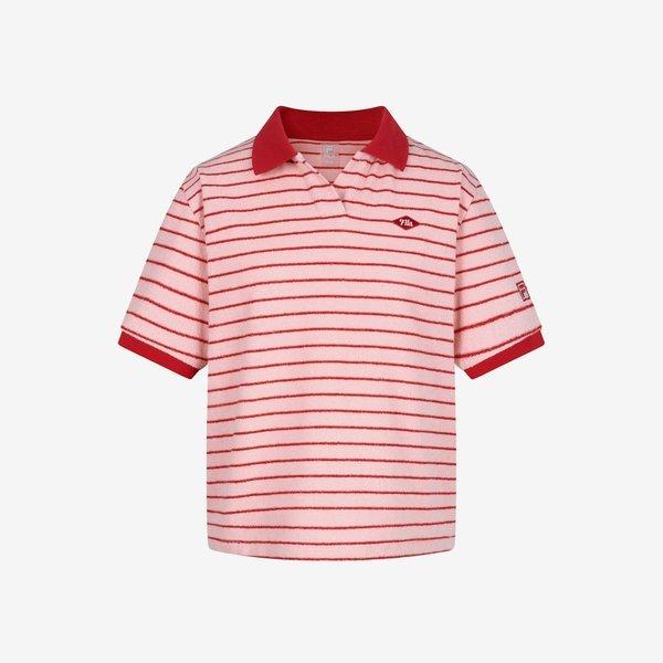 Женская футболка Fila Terry с полуукороченным воротником PINK/W80
Женская футболка Fila Terry с полуукороченным воротником PINK/W80