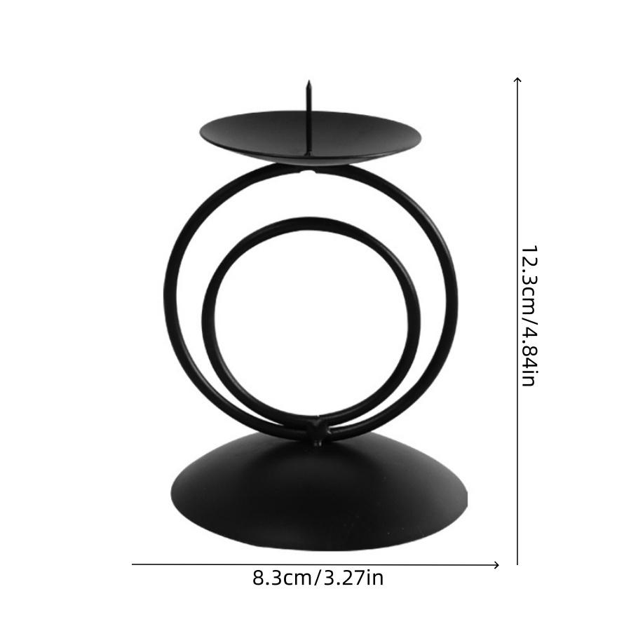 1pcIron Candle Holder Black Heart-Shaped Round Metal Candle Holder Home Store Holiday Party Decoration Ornament Gift
1pcIron Candle Holder Black Heart-Shaped Round Metal Candle Holder Home Store Holiday Party Decoration Ornament Gift