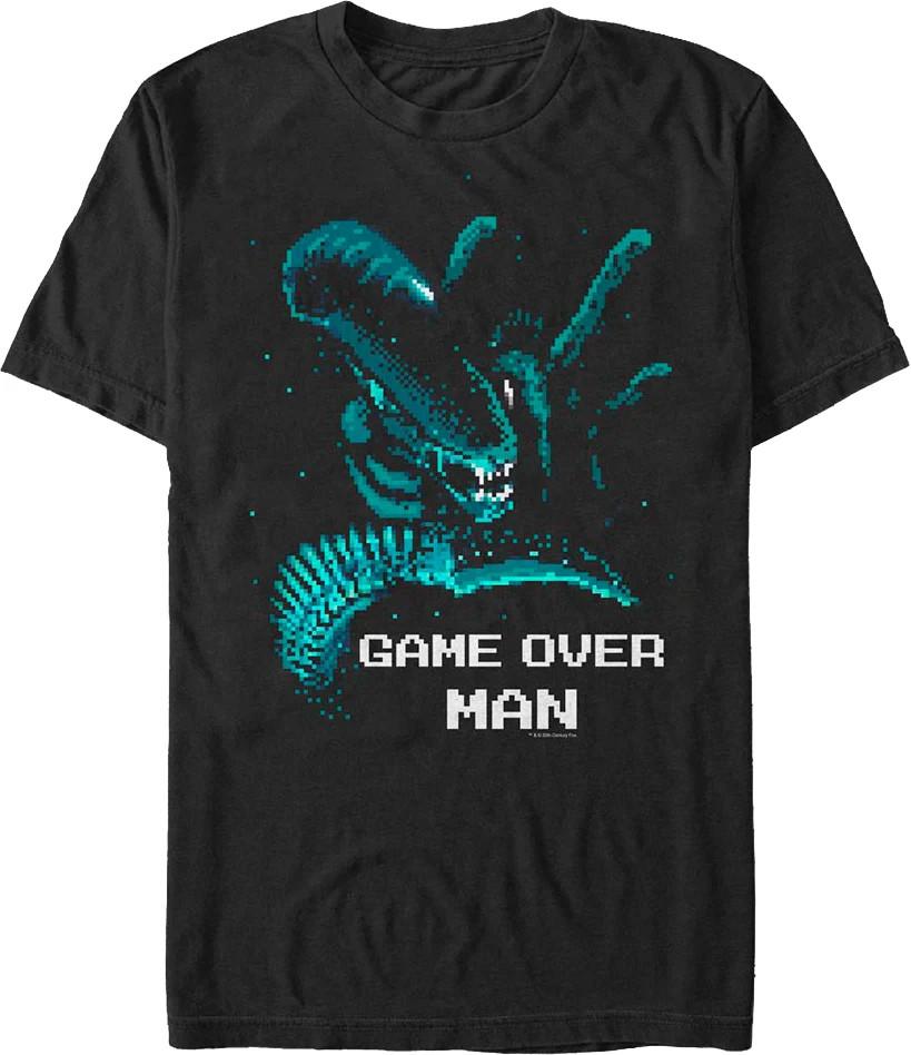 NEWGame Over Man Aliens T-Shirt For Halloween Gift Cotton Full Size S to 5XL Unisex T-Shirt XXXL
NEWGame Over Man Aliens T-Shirt For Halloween Gift Cotton Full Size S to 5XL Unisex T-Shirt XXXL