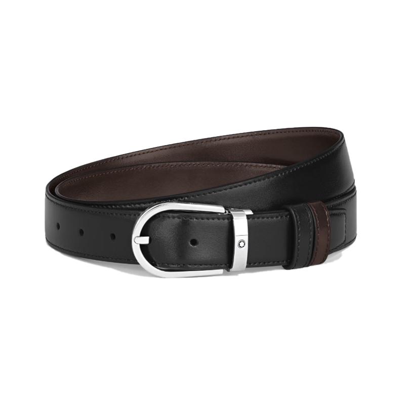 Montblanc Men s Reversible Leather Belt with Horseshoe Buckle
Montblanc Men s Reversible Leather Belt with Horseshoe Buckle