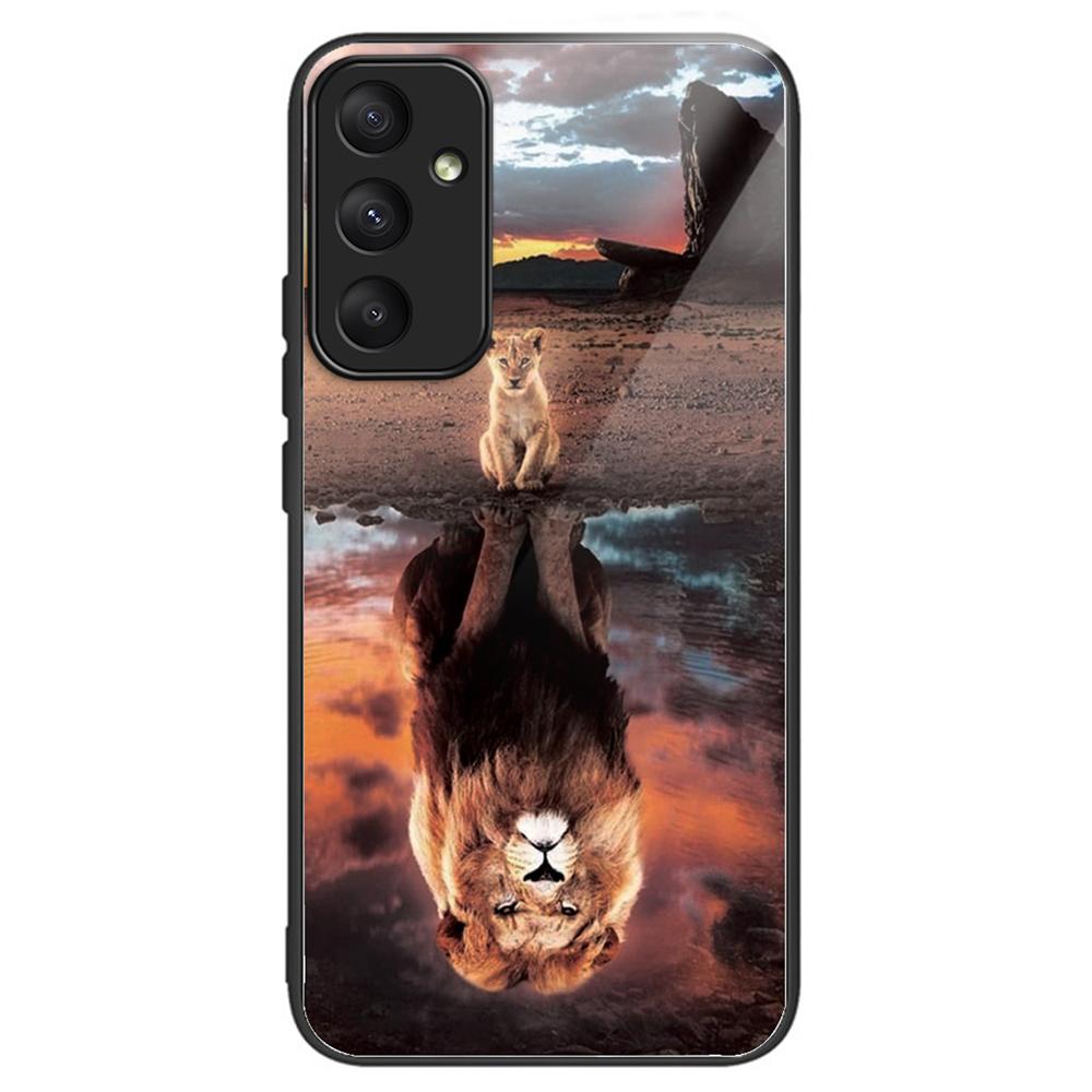 For Samsung Galaxy A55 5G Tempered Glass+TPU Phone Case Pattern Printing Lion
For Samsung Galaxy A55 5G Tempered Glass+TPU Phone Case Pattern Printing Lion
