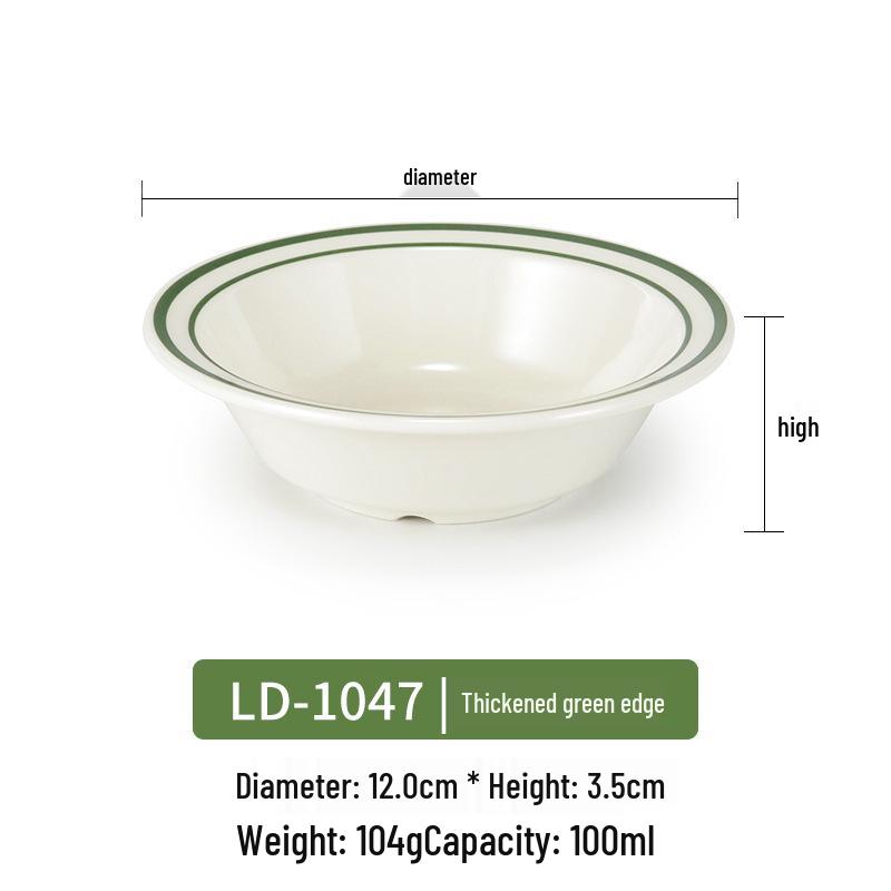 Melamine Imitation Porcelain Bowl: Versatile for Rice, Soup, Ramen, Wonton, Noodles, and Desserts. Perfect for Commercial Use.
Melamine Imitation Porcelain Bowl: Versatile for Rice, Soup, Ramen, Wonton, Noodles, and Desserts. Perfect for Commercial Use.