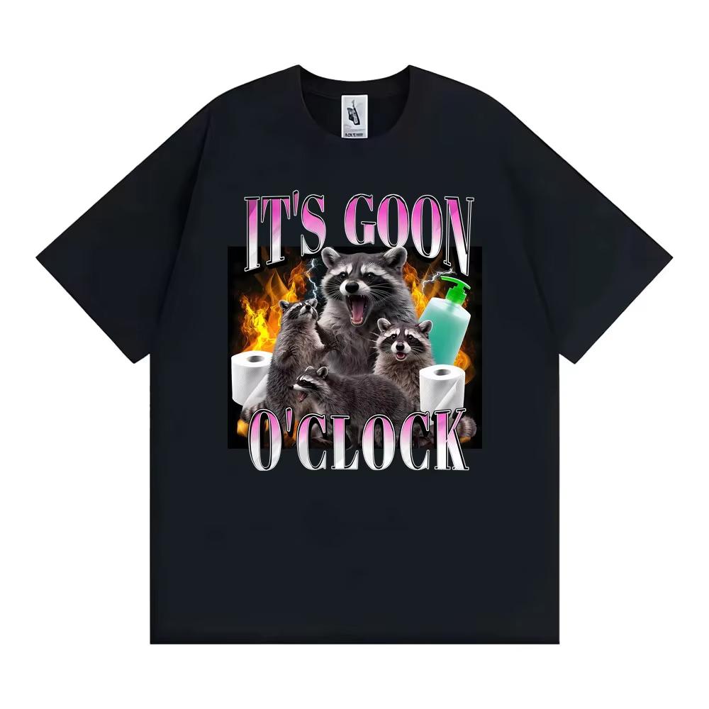 It s Goon O Clock Raccoon Meme Printed T-shirt Men s Clothing Summer Vintage Street T Shirt 100% Cotton Loose Oversized T-shirts 5XL різнокольоровий
It s Goon O Clock Raccoon Meme Printed T-shirt Men s Clothing Summer Vintage Street T Shirt 100% Cotton Loose Oversized T-shirts 5XL різнокольоровий