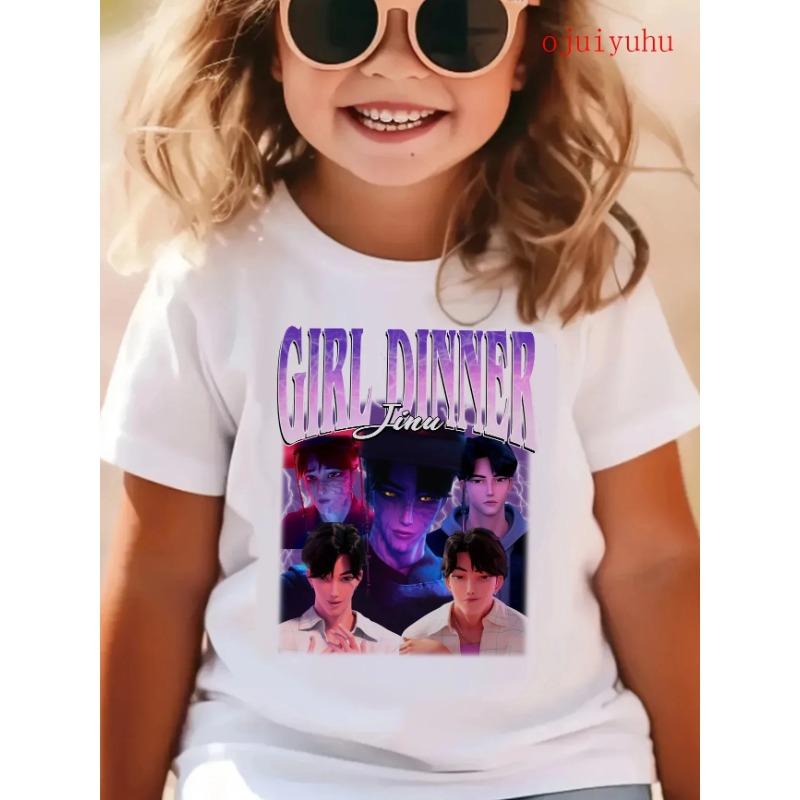 Wave demon hunter print fashionable casual round neck cartoon boy and girl cotton T-shirt 160cm
Wave demon hunter print fashionable casual round neck cartoon boy and girl cotton T-shirt 160cm