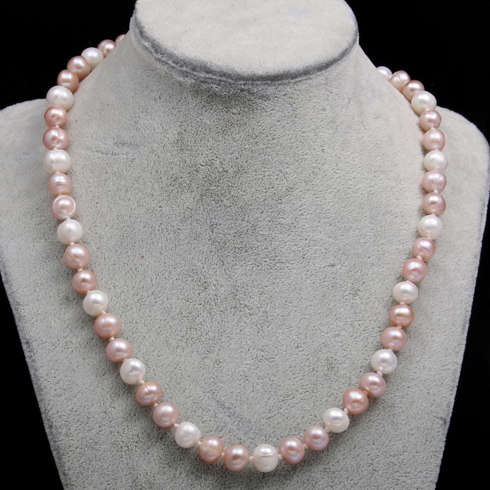 Жіноче намисто з перлами Ювелірні вироби зі штучних перлин для елегантних жінок, які люблять романтичний подарунок на день народження 45 см 7-8mm різнокольоровий
Жіноче намисто з перлами Ювелірні вироби зі штучних перлин для елегантних жінок, які люблять романтичний подарунок на день народження 45 см 7-8mm різнокольоровий