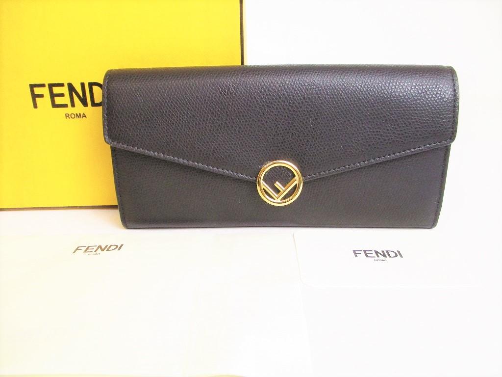 Автентичний довгий гаманець FENDI із чорним шкіряним клапаном Continental Wallet №9090 Refurbished
Автентичний довгий гаманець FENDI із чорним шкіряним клапаном Continental Wallet №9090 Refurbished
