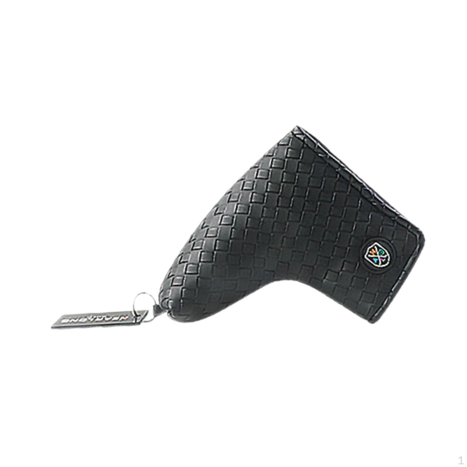 Golf Club Cover Headcover Wrap Putter Head Woven Pattern Black
Golf Club Cover Headcover Wrap Putter Head Woven Pattern Black