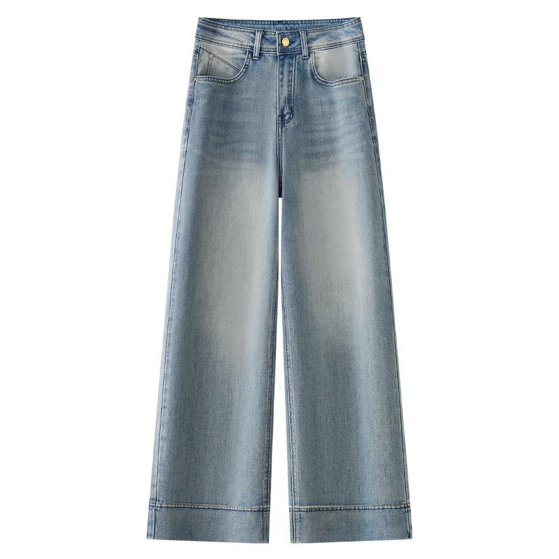 Women s High Waist Wide Leg Jeans - 2025 Spring/Autumn, Slimming Retro Style, Petite Loose Fit 3XL
Women s High Waist Wide Leg Jeans - 2025 Spring/Autumn, Slimming Retro Style, Petite Loose Fit 3XL