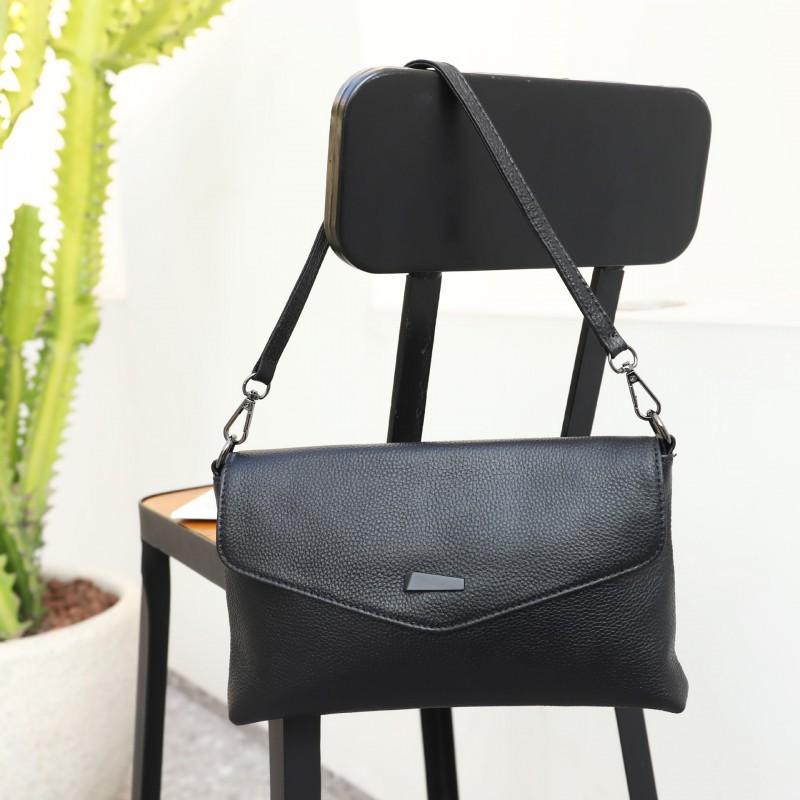 Direct Sales Cross-body Envelope Bag Genuine Leather Women s One-shoulder Handbag Soft Cowhide All-matching Small Sequins Portable Length 28 width 4 height 16cm чёрный
Direct Sales Cross-body Envelope Bag Genuine Leather Women s One-shoulder Handbag Soft Cowhide All-matching Small Sequins Portable Length 28 width 4 height 16cm чёрный