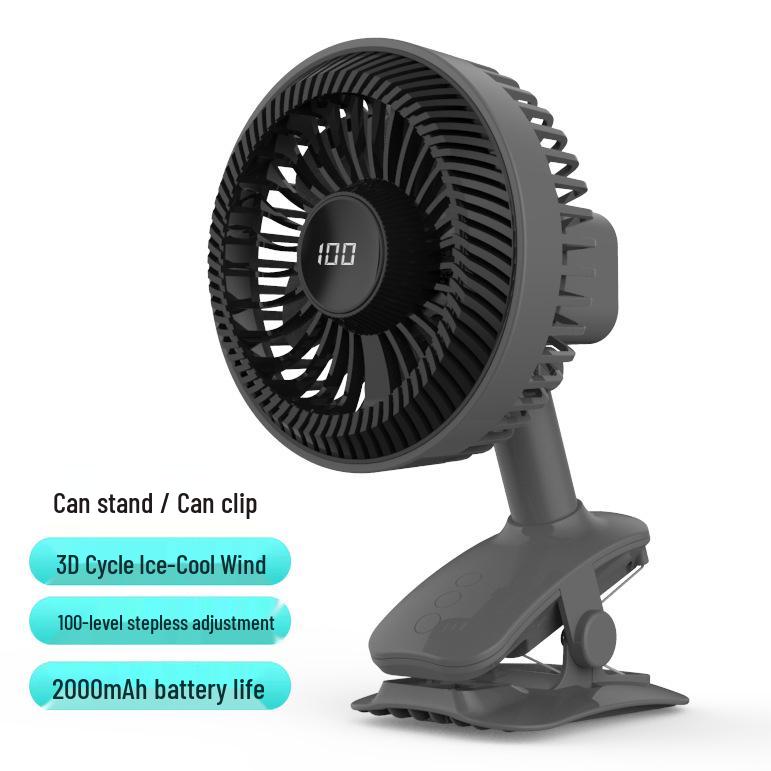 Customizable Silent Swing Clip Fan 2026 - USB Charge, Small Air Circulator чёрный
Customizable Silent Swing Clip Fan 2026 - USB Charge, Small Air Circulator чёрный