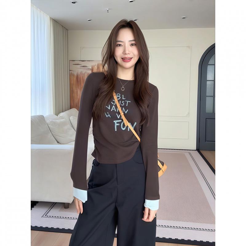 Women s Slim-Fit Snowflake Cashmere Long-Sleeve T-Shirt - Color Block, Lightweight, Loose Round Neck, Perfect for Spring and Autumn Medium серый
Women s Slim-Fit Snowflake Cashmere Long-Sleeve T-Shirt - Color Block, Lightweight, Loose Round Neck, Perfect for Spring and Autumn Medium серый