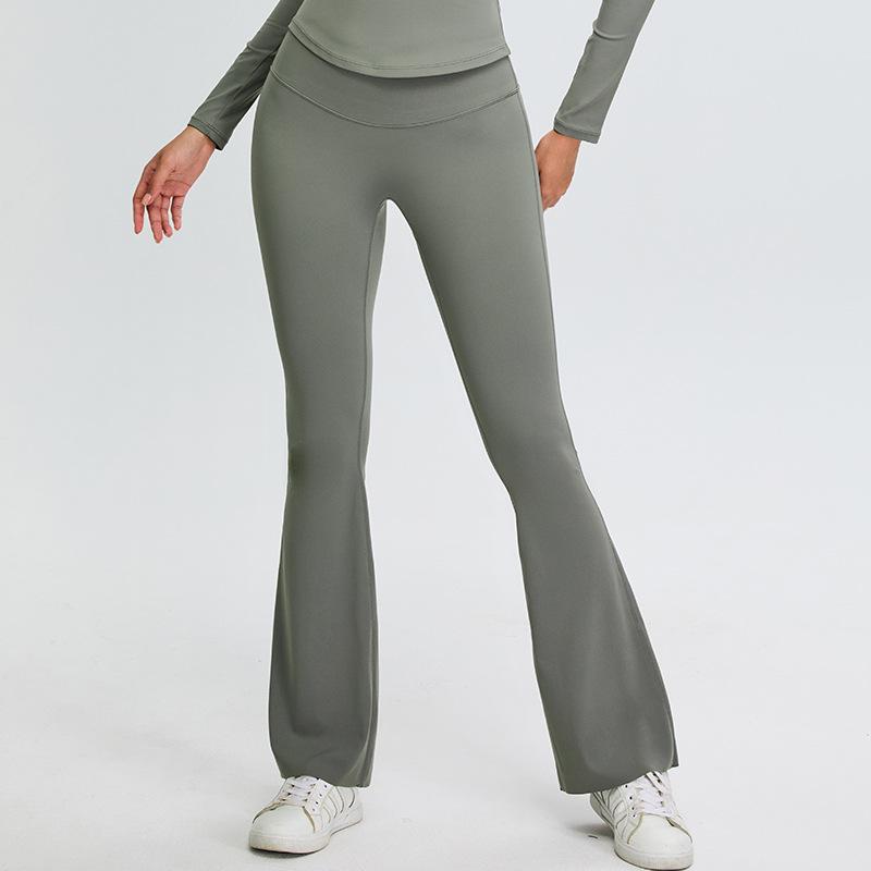 New High Waisted Bell Bottom Pants For Women, V-Arc Belly Cinching Micro Bell Bottom Pants, Outdoor Casual Sports Wide Leg Pants, Fitness Pants S
New High Waisted Bell Bottom Pants For Women, V-Arc Belly Cinching Micro Bell Bottom Pants, Outdoor Casual Sports Wide Leg Pants, Fitness Pants S