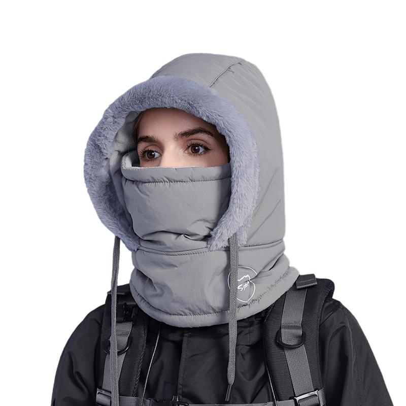 Unisex Plush Balaclava Hat Knitting Breathable Winter Women s Balaclava Hat Warm Neck Scarf With Face Mask For Outdoor Sports One Size темно-сірий колір
Unisex Plush Balaclava Hat Knitting Breathable Winter Women s Balaclava Hat Warm Neck Scarf With Face Mask For Outdoor Sports One Size темно-сірий колір