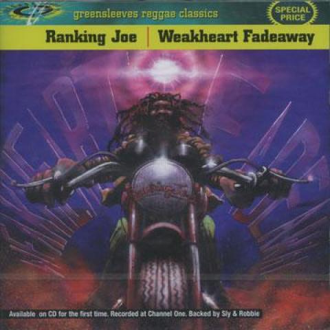 CD RANKING JOE - Weakheart Fadeaway GREWCD002 Greensleeves UK 1978 UK Reggae, Ska & Dub
CD RANKING JOE - Weakheart Fadeaway GREWCD002 Greensleeves UK 1978 UK Reggae, Ska & Dub