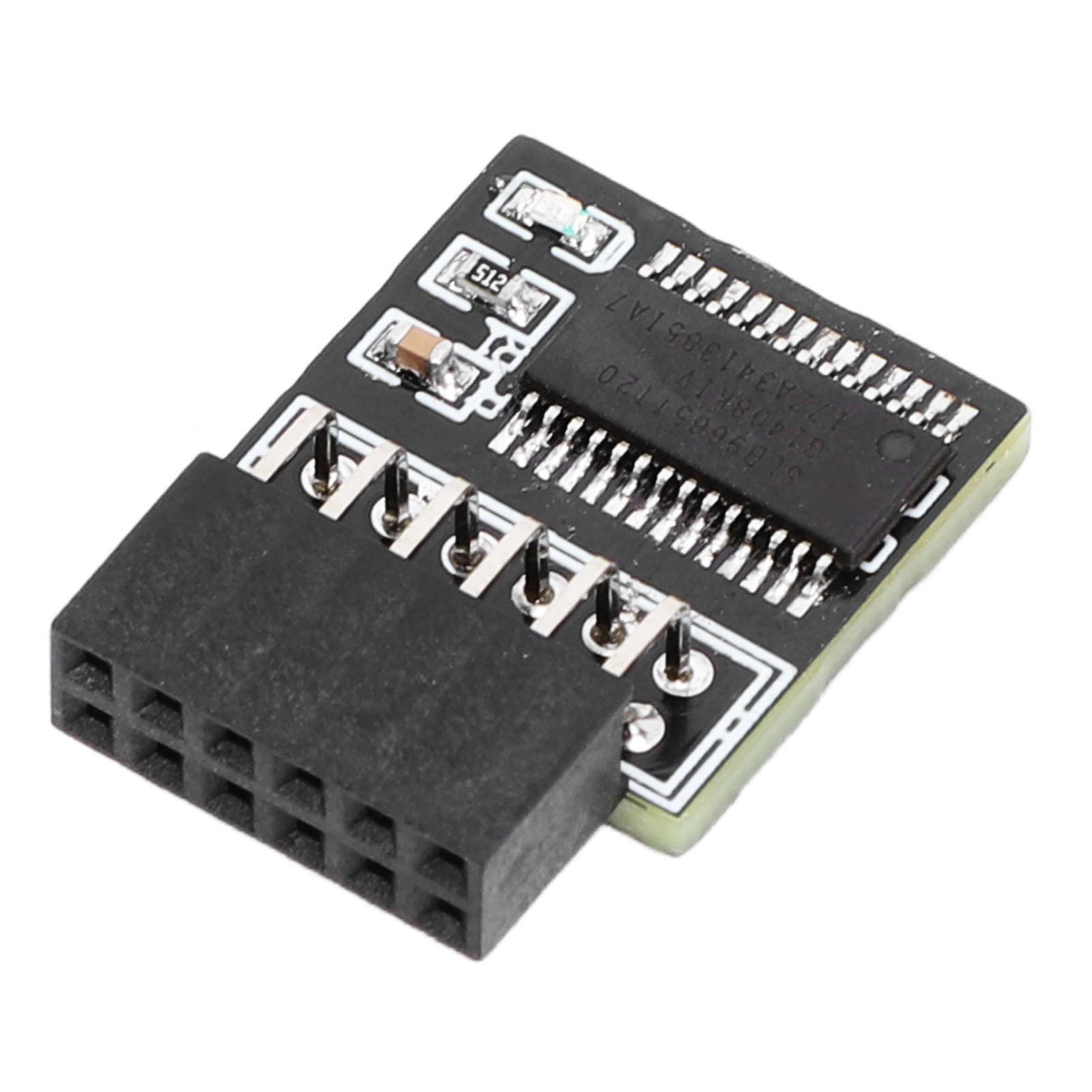 Модуль TPM2.0 з інтерфейсом SLB9665 SPI, 12-контактним модулем безпеки TPM для материнської плати для Win 10 11
Модуль TPM2.0 з інтерфейсом SLB9665 SPI, 12-контактним модулем безпеки TPM для материнської плати для Win 10 11