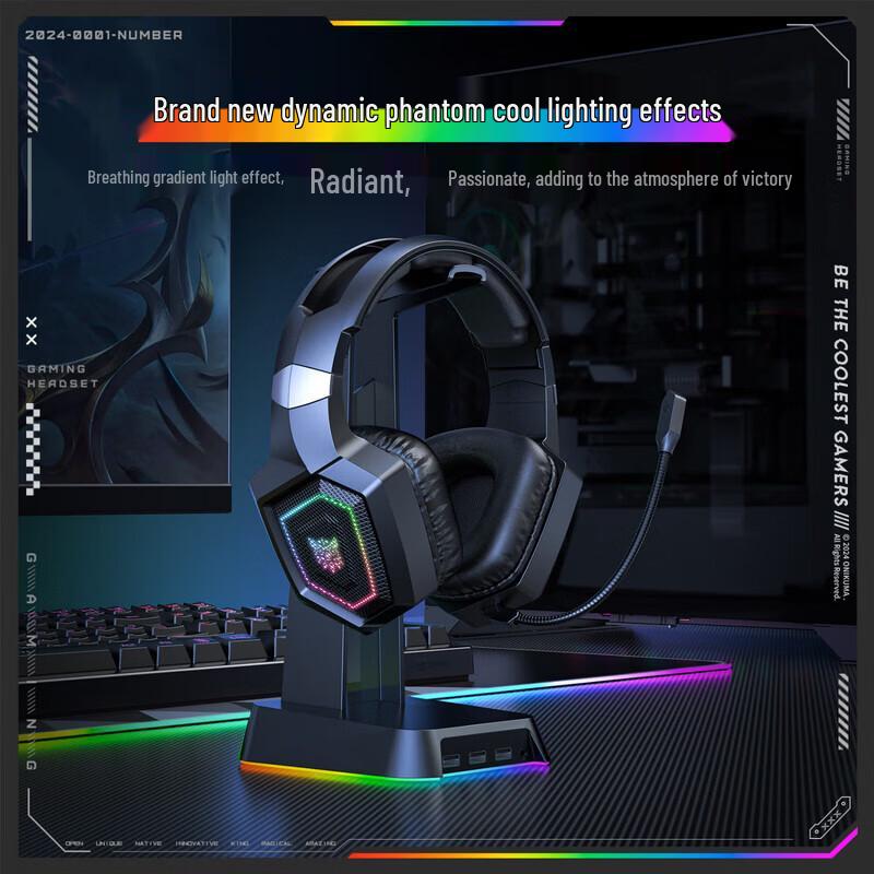 ONIKUMA GT806 Tri-Mode Gaming Headset
ONIKUMA GT806 Tri-Mode Gaming Headset