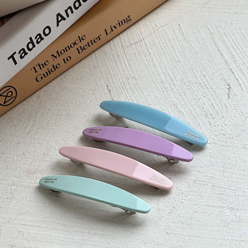 mosxe Basic pastel hair pin (4color) blue
mosxe Basic pastel hair pin (4color) blue