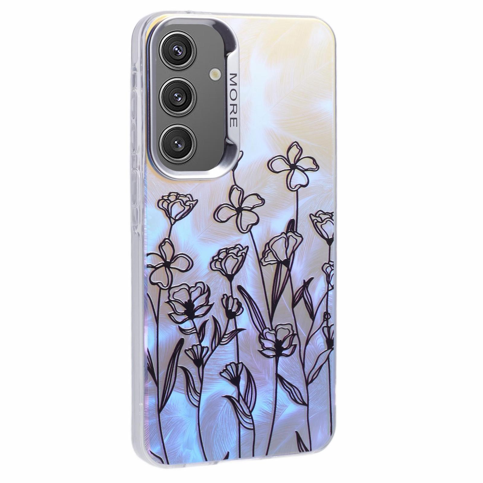 For Samsung Galaxy A56 5G Case PC + TPU Protective Phone Cover Laser Flower Pattern B
For Samsung Galaxy A56 5G Case PC + TPU Protective Phone Cover Laser Flower Pattern B