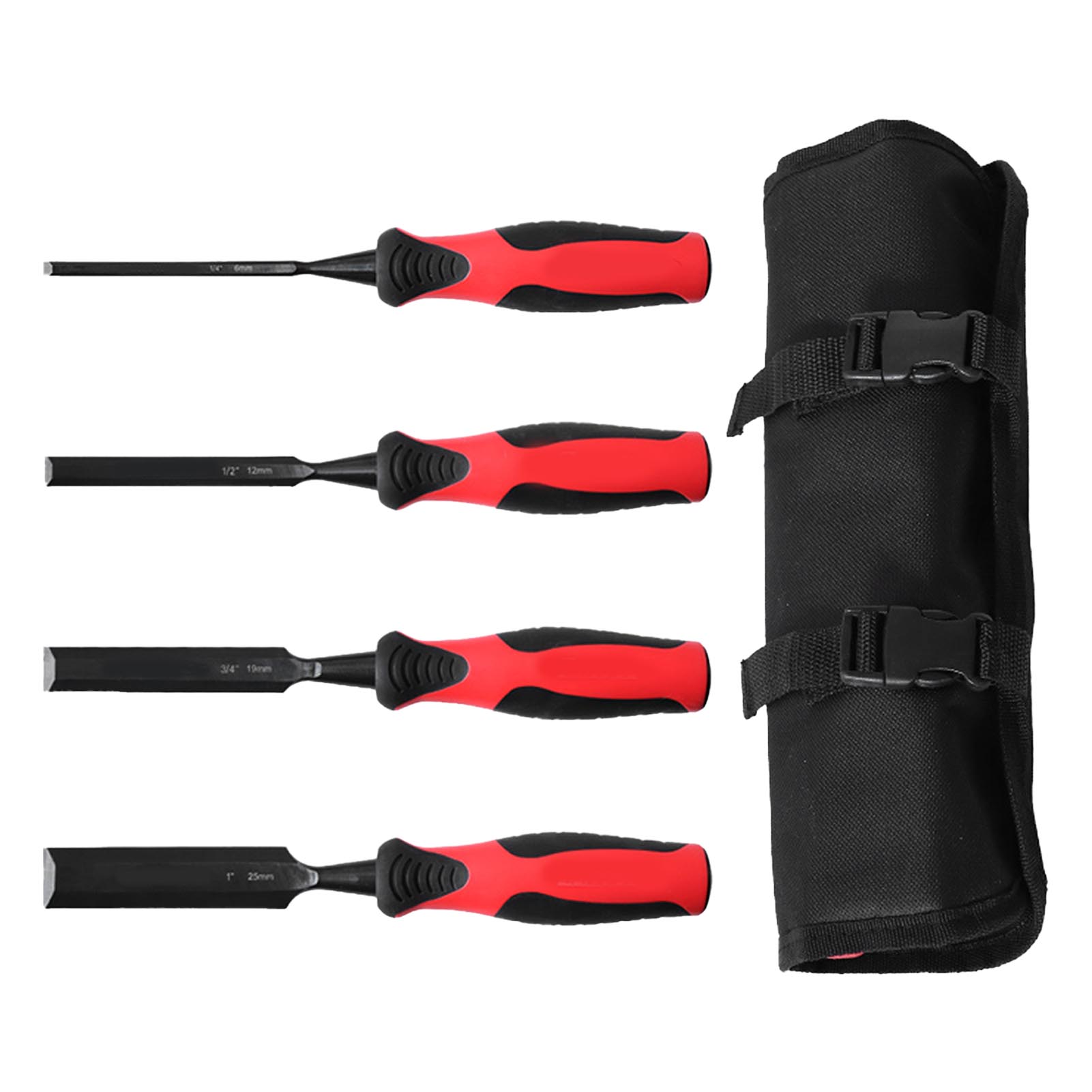 4 шт. стамеска по дереву с ручкой TPR 6 мм 12 мм 19 мм 25 мм набор инструментов для столярных работ
4 шт. стамеска по дереву с ручкой TPR 6 мм 12 мм 19 мм 25 мм набор инструментов для столярных работ