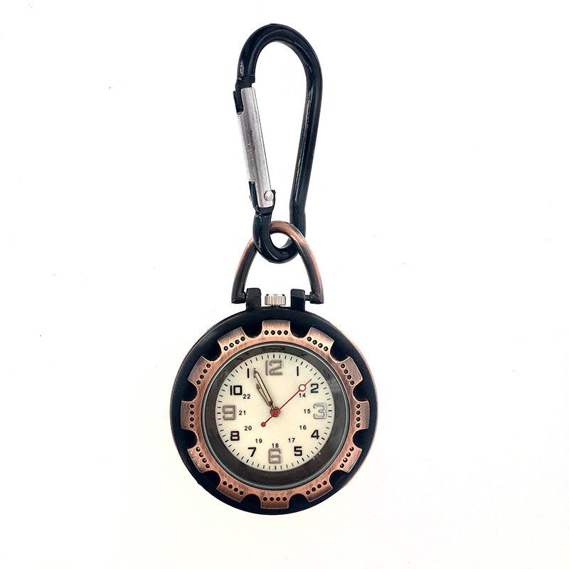 Mountaineering Buckle Watch Mini Luminous Multi-Functional Quartz Backpack Buckle Watch Keychain Watch
Mountaineering Buckle Watch Mini Luminous Multi-Functional Quartz Backpack Buckle Watch Keychain Watch