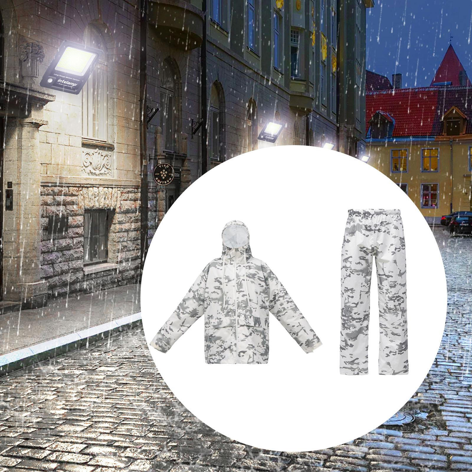 Suit for Men and Women, Waterproof Jacket Pants Set L
Suit for Men and Women, Waterproof Jacket Pants Set L