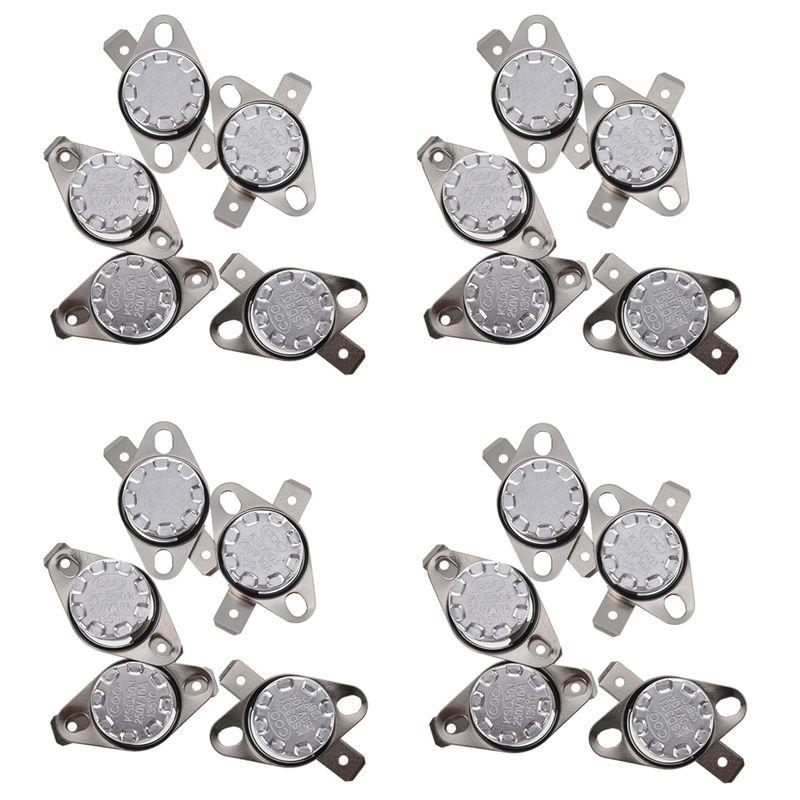 ABUL-KSD301 250V 10A Thermostat Temperature Control Switch 135 Celsius N.C 20 Pcs
ABUL-KSD301 250V 10A Thermostat Temperature Control Switch 135 Celsius N.C 20 Pcs