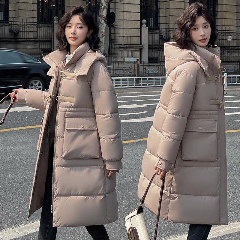 Женское пуховое пальто средней длины с капюшоном - корейский зимний стиль, толстое и морозостойкое 3XL хаки
Женское пуховое пальто средней длины с капюшоном - корейский зимний стиль, толстое и морозостойкое 3XL хаки