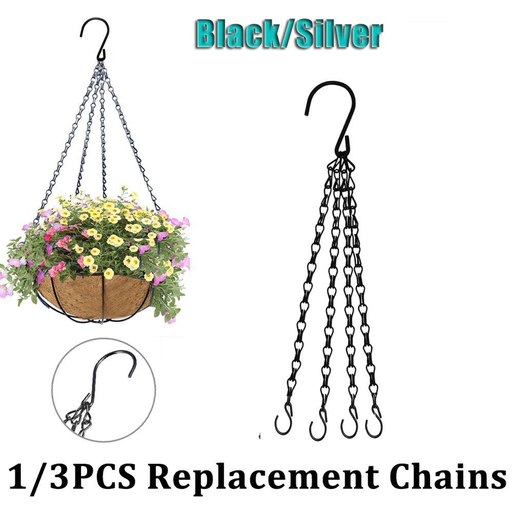 Pendant 14 Hanging Basket 4 Strand Replacement Chains Replacement Plant Hangers Hanging Chain silver3-1pc
Pendant 14 Hanging Basket 4 Strand Replacement Chains Replacement Plant Hangers Hanging Chain silver3-1pc