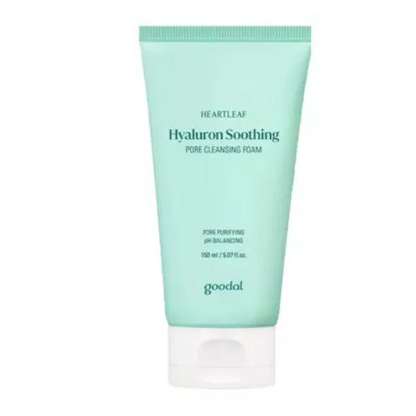 GOODAL Heartleaf Hyaluron Soothing Pore Cleansing Foam - 150ml
GOODAL Heartleaf Hyaluron Soothing Pore Cleansing Foam - 150ml