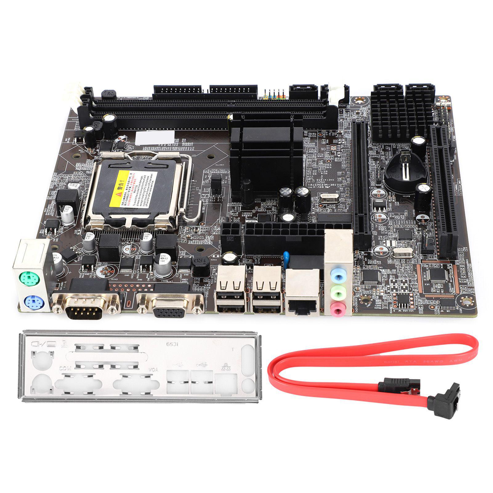 Материнська плата LGA 775 DDR3 для чіпсета Intel G41 двоканального типу для настільних комп ютерів
Материнська плата LGA 775 DDR3 для чіпсета Intel G41 двоканального типу для настільних комп ютерів