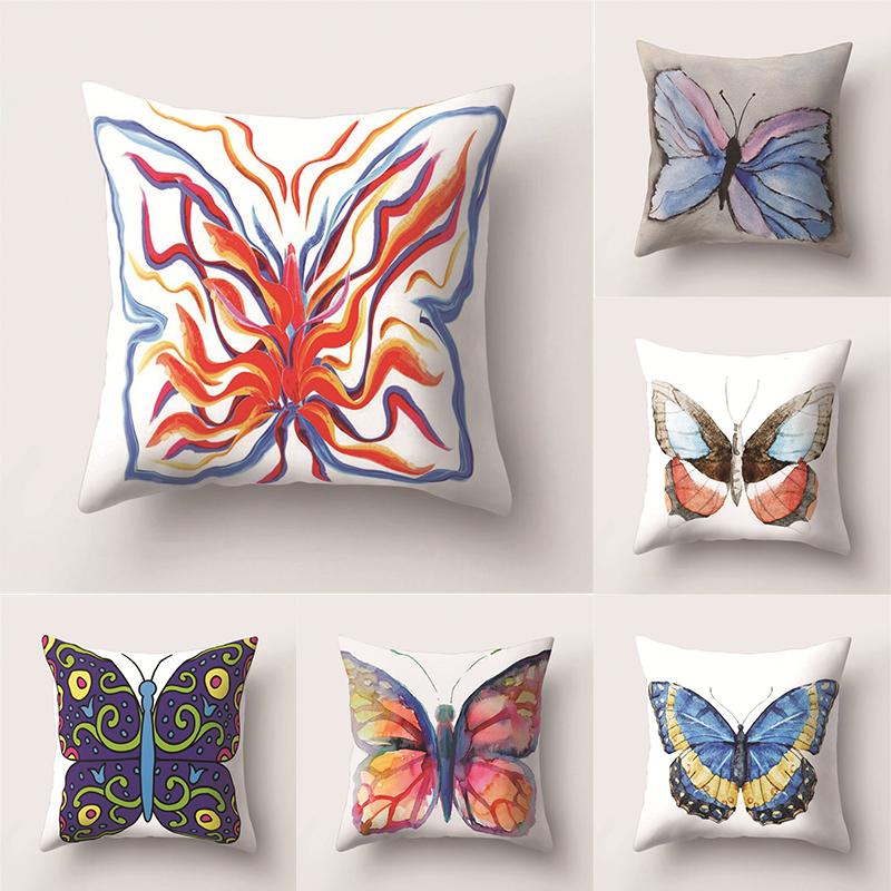 45x45cm Ins Style Colorful Butterfly Pillowcase Living Room Sofa Office Seat Car Cushion Cover Creative Ornament Home Decoration
45x45cm Ins Style Colorful Butterfly Pillowcase Living Room Sofa Office Seat Car Cushion Cover Creative Ornament Home Decoration