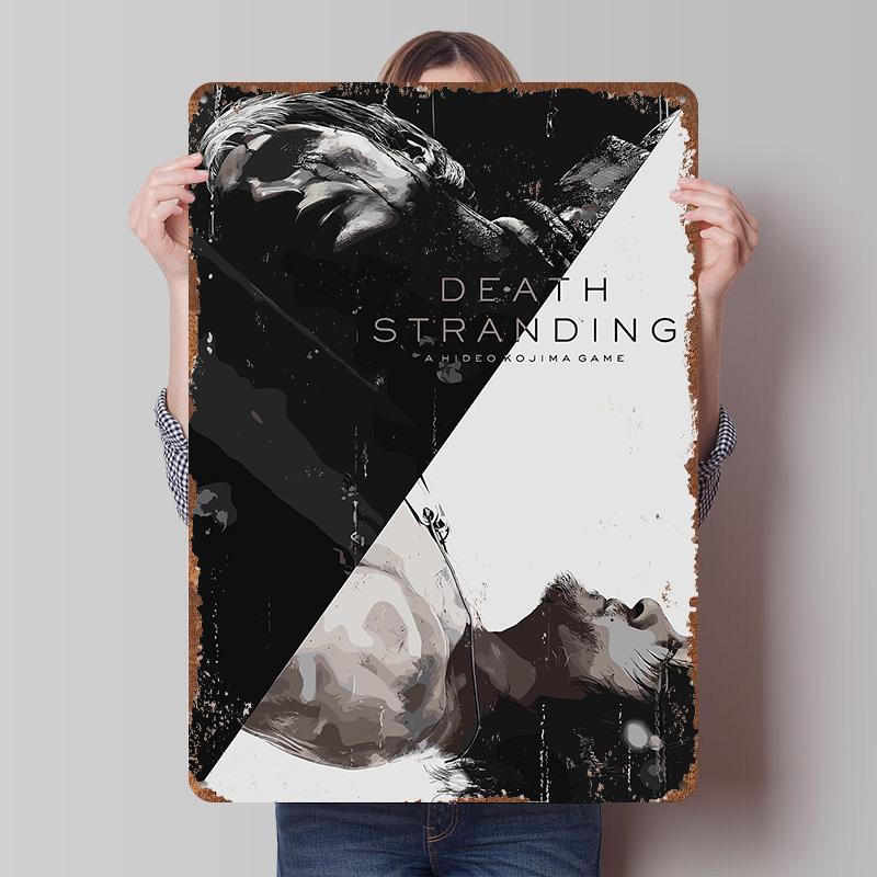 Death Stranding Game Poster Customized Wall Art Vintage Metal Signs Retro Tin Plaque for Man Cave Decoration At Home Wand Deko 7.9x11.8In(20x30cm)
Death Stranding Game Poster Customized Wall Art Vintage Metal Signs Retro Tin Plaque for Man Cave Decoration At Home Wand Deko 7.9x11.8In(20x30cm)