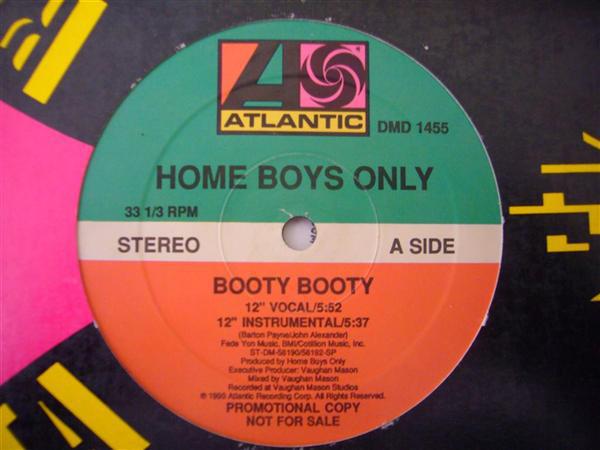 12-дюймовая пластинка HOME BOYS ONLY - Booty Booty DMD1455PROMO Atlantic 1990 США Танцевальная и электронная музыка Б/У
12-дюймовая пластинка HOME BOYS ONLY - Booty Booty DMD1455PROMO Atlantic 1990 США Танцевальная и электронная музыка Б/У