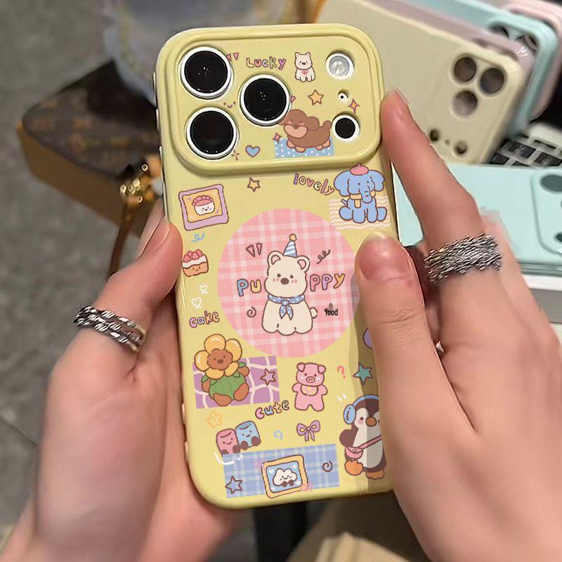 Cute Puppy iPhone Case - Heart Border Design for iPhone 11, 13, 14, 15, 16, 17 Pro Max iPhone 16 Integrated Camera Button
Cute Puppy iPhone Case - Heart Border Design for iPhone 11, 13, 14, 15, 16, 17 Pro Max iPhone 16 Integrated Camera Button