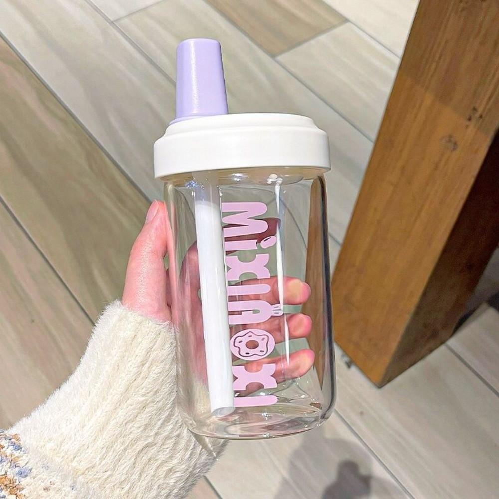 Simple Glass Straw Cup 500/850ml Leak-proof Water Bottle Heat-resistant Large Capacity Coffee Cup Bubble Tea 0.25L
Simple Glass Straw Cup 500/850ml Leak-proof Water Bottle Heat-resistant Large Capacity Coffee Cup Bubble Tea 0.25L