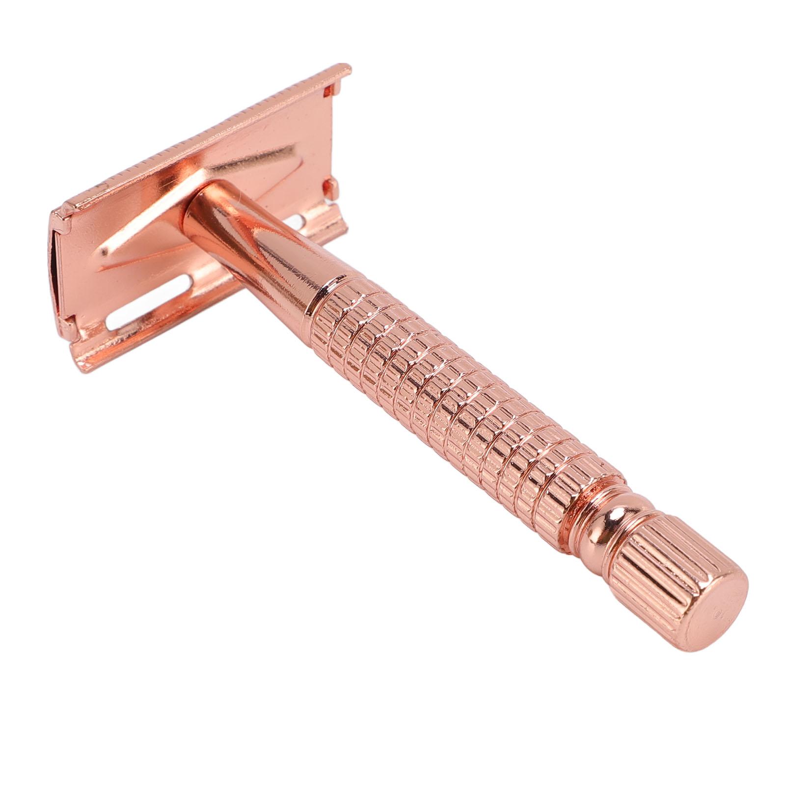 Handle Double Sided Shaving Tool Metal Vintage Shave Tool with Refill Cutter Stand Cleaning Brush
Handle Double Sided Shaving Tool Metal Vintage Shave Tool with Refill Cutter Stand Cleaning Brush